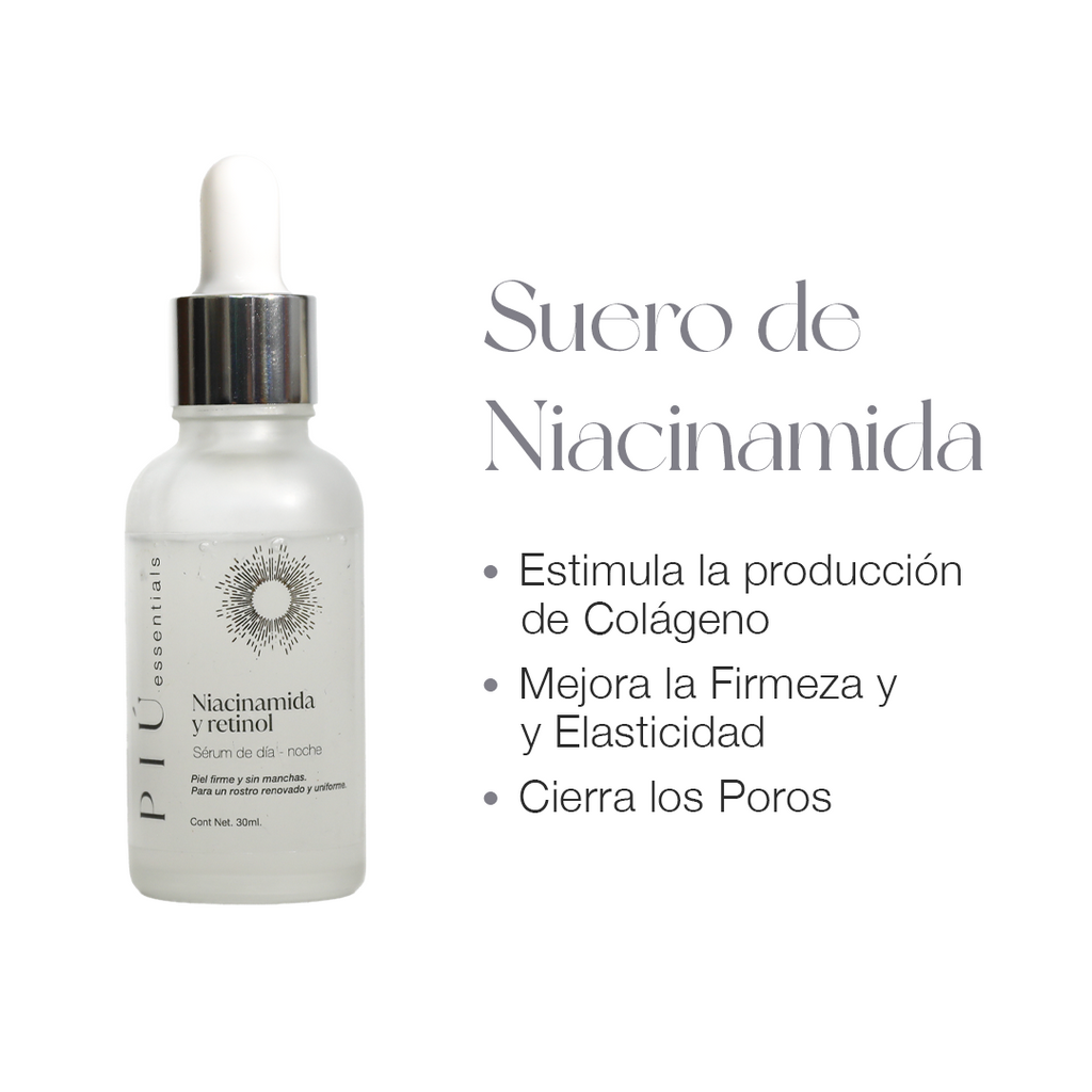 SUERO FACIAL NIACINAMIDA Y RETINOL