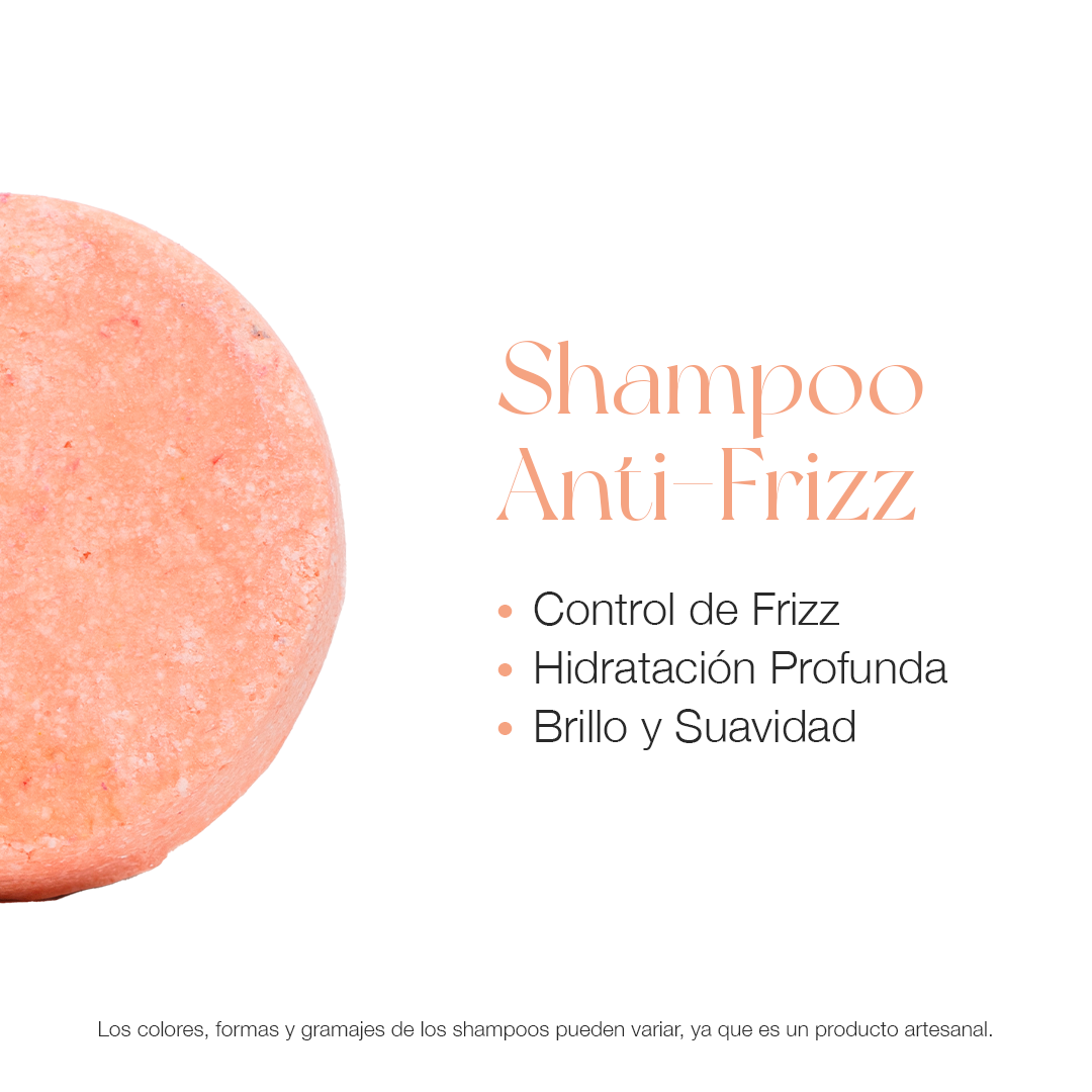 SHAMPOO #01 ANTI FRIZZ NARANJA Y GERANIO
