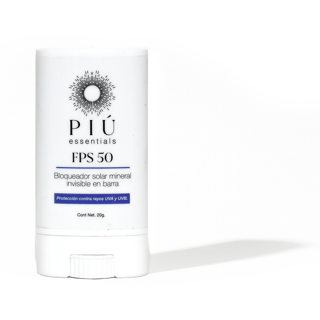 BLOQUEADOR SOLAR MINERAL TRANSPARENTE EN BARRA