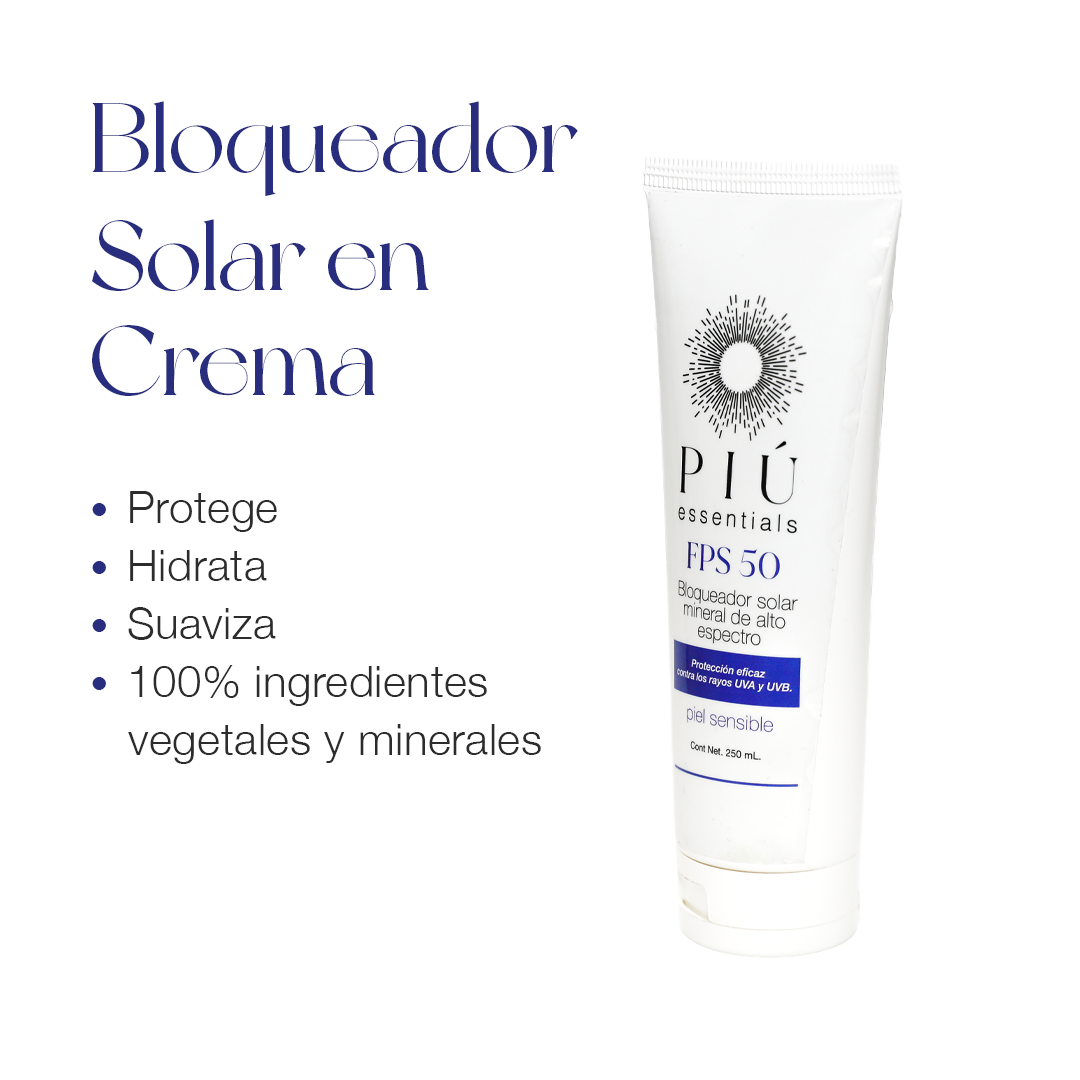 KIT BLOQUEADOR SOLAR CREMA + BLOQUEADOR SOLAR EN BARRA FPS 50