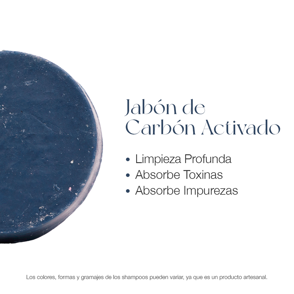 JABÓN #02 LIMPIEZA PROFUNDA CARBÓN ACTIVADO