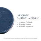 JABÓN #02 LIMPIEZA PROFUNDA CARBÓN ACTIVADO