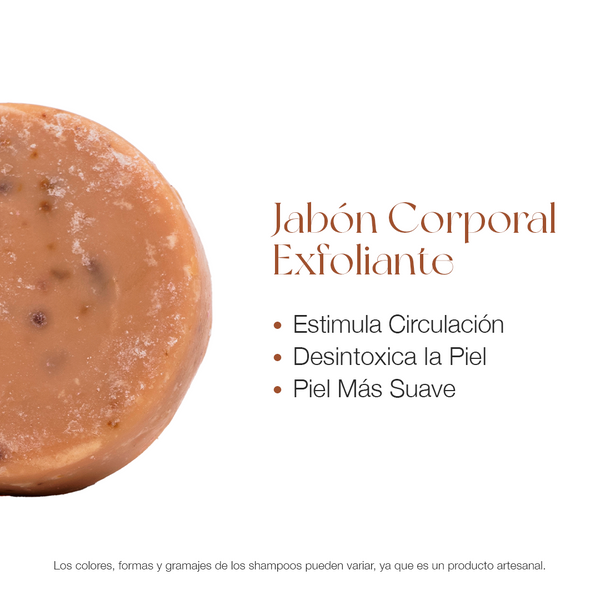 JABÓN #01 EXFOLIANTE VAINILLA Y VERBENA