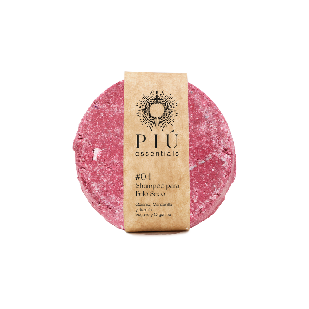 SHAMPOO #04 PELO SECO GERANIO Y MANZANILLA