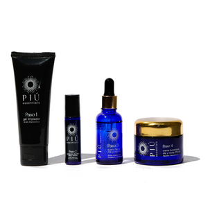 RUTINA PIÚ ESSENTIALS 4 PASOS